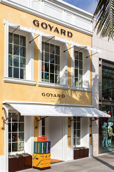 goyard beverly hills reviews|goyard boutique locations.